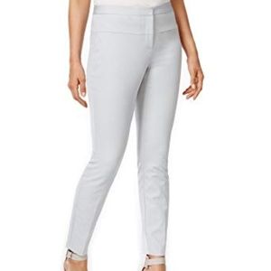 Alfani Skinny Pants New City Silver 10